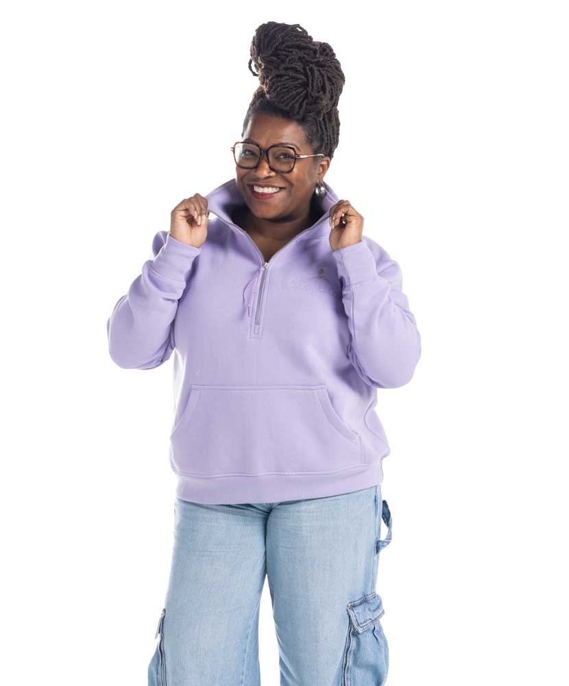 Primary image St. Jude Ladies Lavender Fleece Pullover